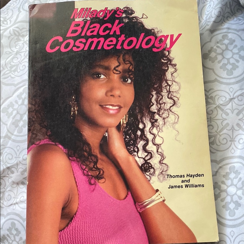 Milady's Extremely Rare vintage Black Cosmetology teaching Book 1990